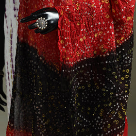 Kutch tie-dye pure mul cotton bandhani dupatta 18