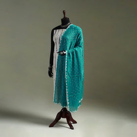 Kutch tie-dye pure mul cotton bandhani dupatta 25