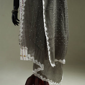 Kutch tie-dye pure mul cotton bandhani dupatta 31