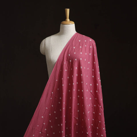 Kutch tie-dye pure mul cotton bandhani fabric 02