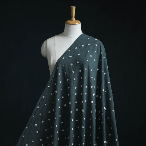 Kutch tie-dye pure mul cotton bandhani fabric 04