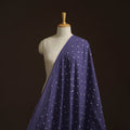 Kutch tie-dye pure mul cotton bandhani fabric 09