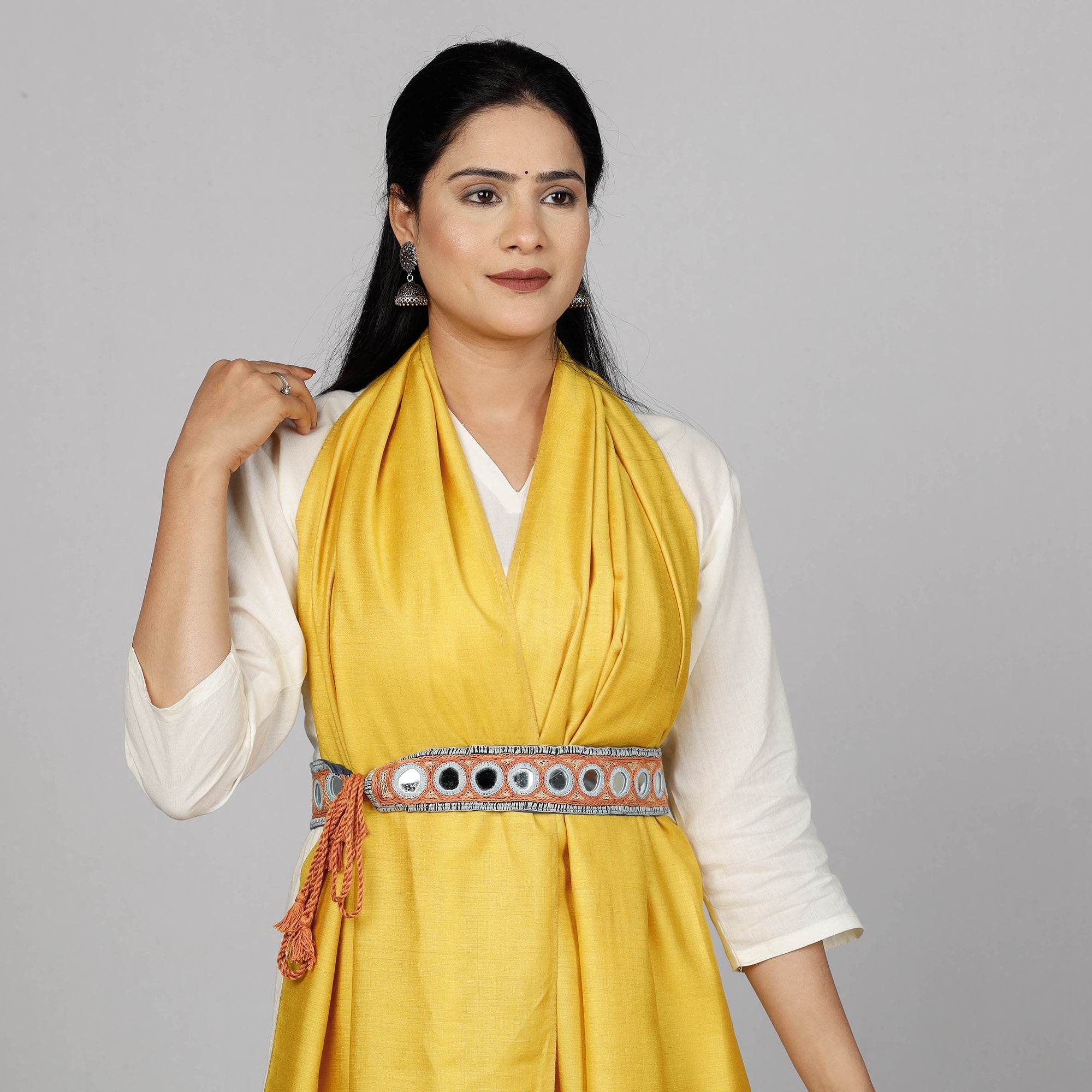  Mirror Work Lambani Embroidery Dori Waist Belt / Kamarbandh 