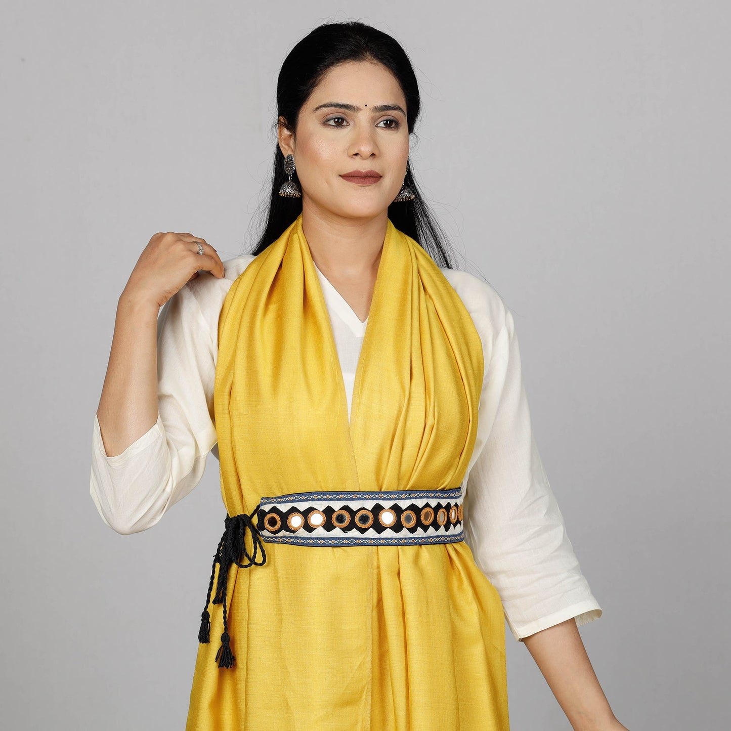  Mirror Work Lambani Embroidery Dori Waist Belt / Kamarbandh 