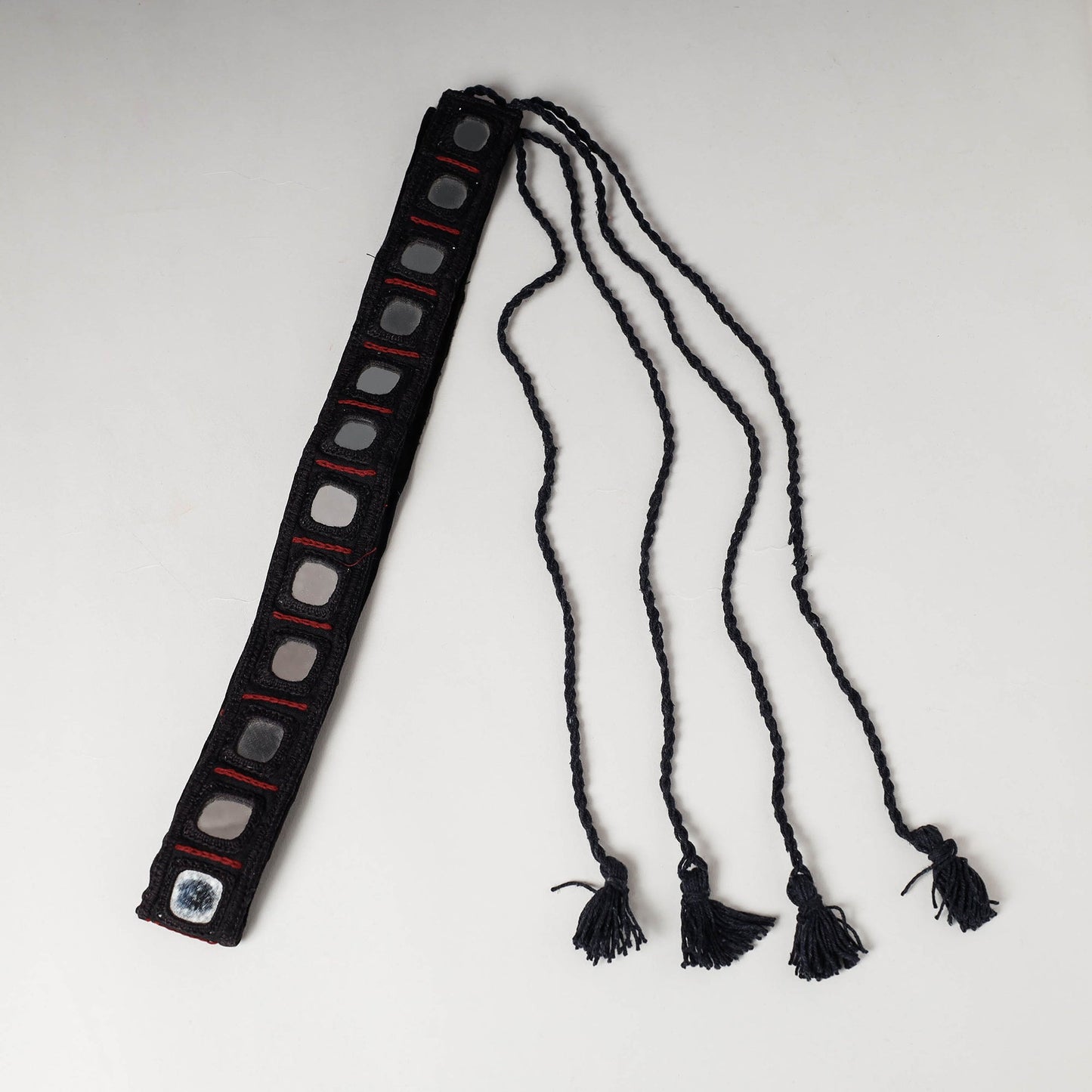  Mirror Work Lambani Embroidery Dori Waist Belt / Kamarbandh 