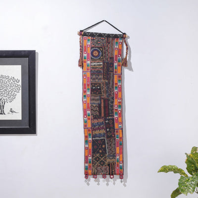  Lambani Tribal Embroidered Wall Hanging with Mirror Work 