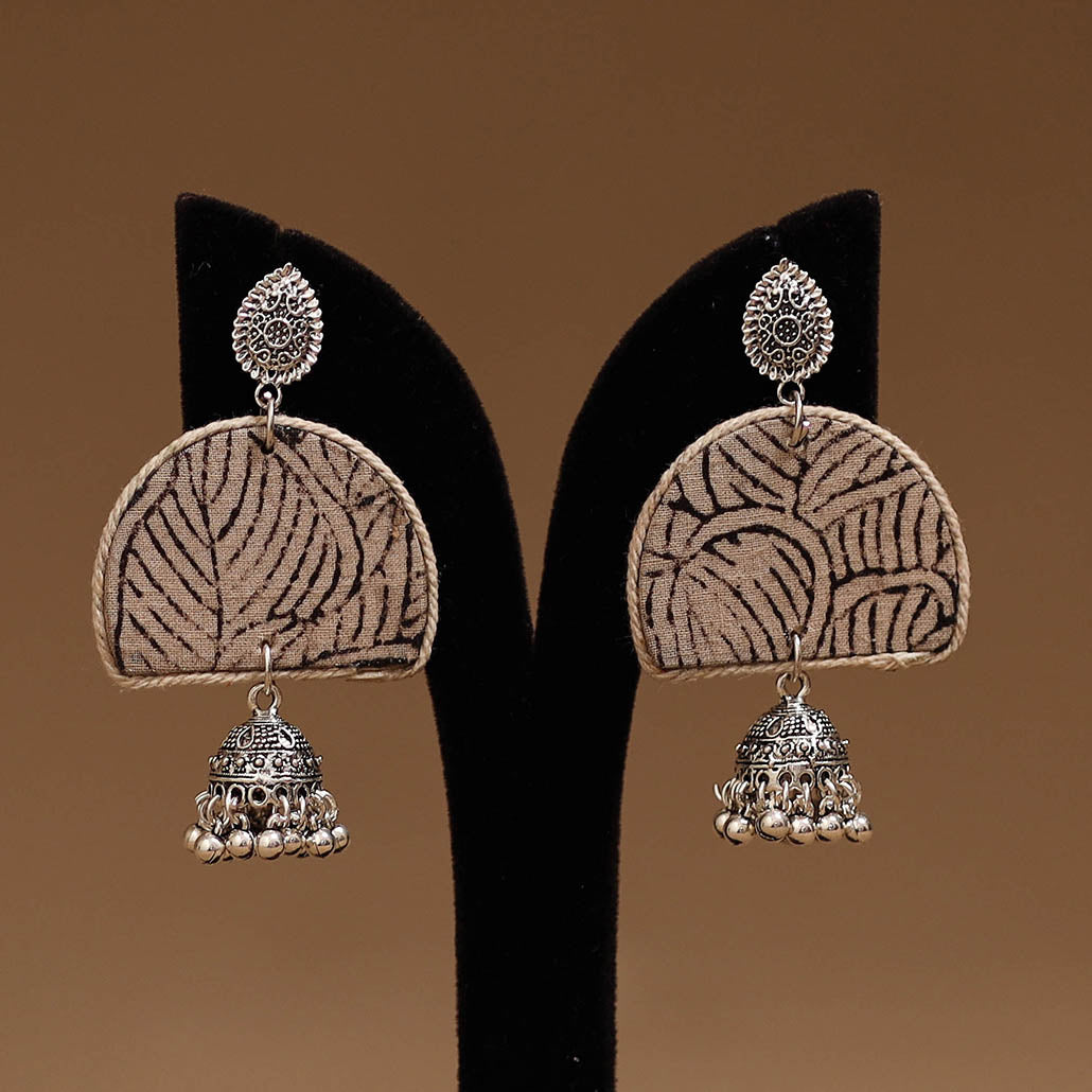 Lavina gs fabart handmade earrings - handcrafted