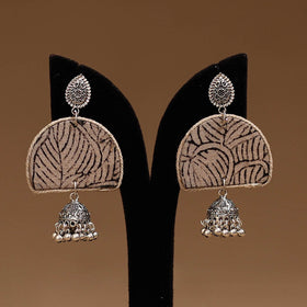 Lavina gs fabart handmade earrings - handcrafted
