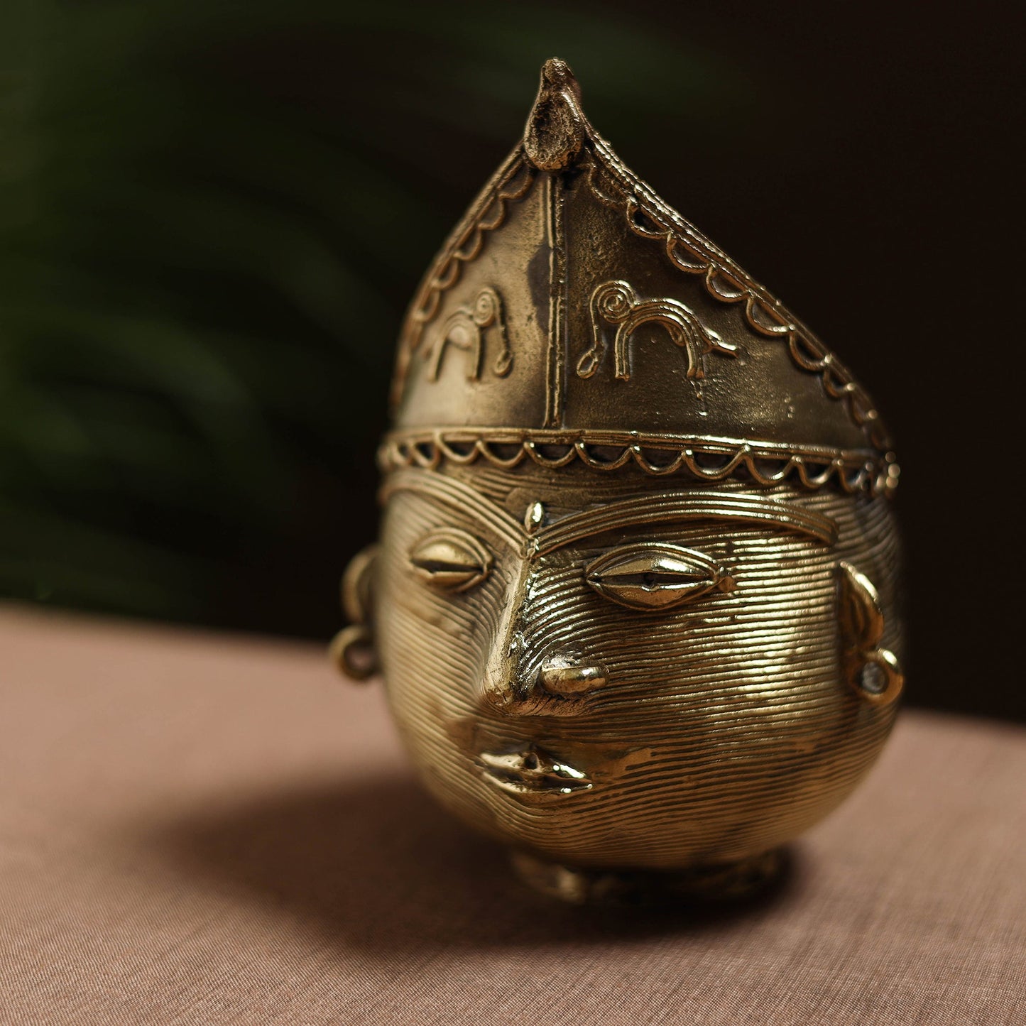  Dokra Art Handmade Metal Craft Pen Stand 