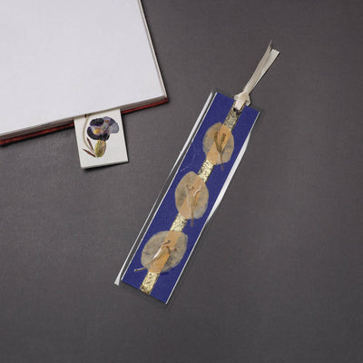 Buy Leaves Art Handmade Paper Bookmark 
