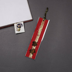 Buy Leaves Art Handmade Paper Bookmark 