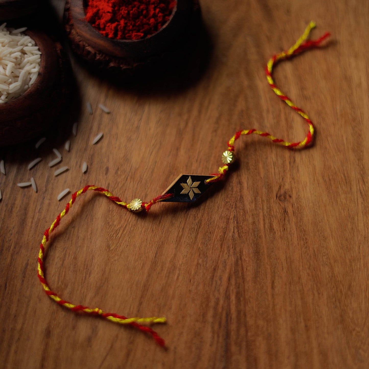  Handmade Bamboo Craft Beadwork Rakhi by Baansuli 29 