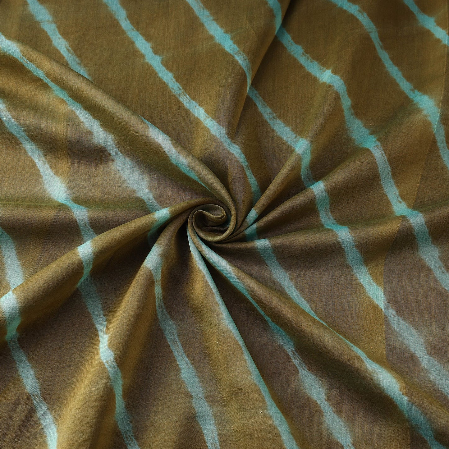 Leheriya tie-dye chanderi silk fabric 01 - handcrafted