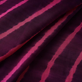 Leheriya tie-dye chanderi silk fabric 06 - handcrafted