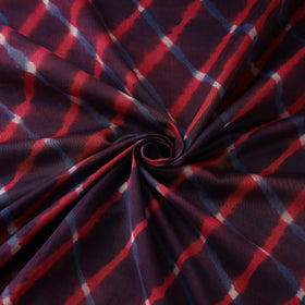 Leheriya tie-dye chanderi silk fabric 08 - handcrafted