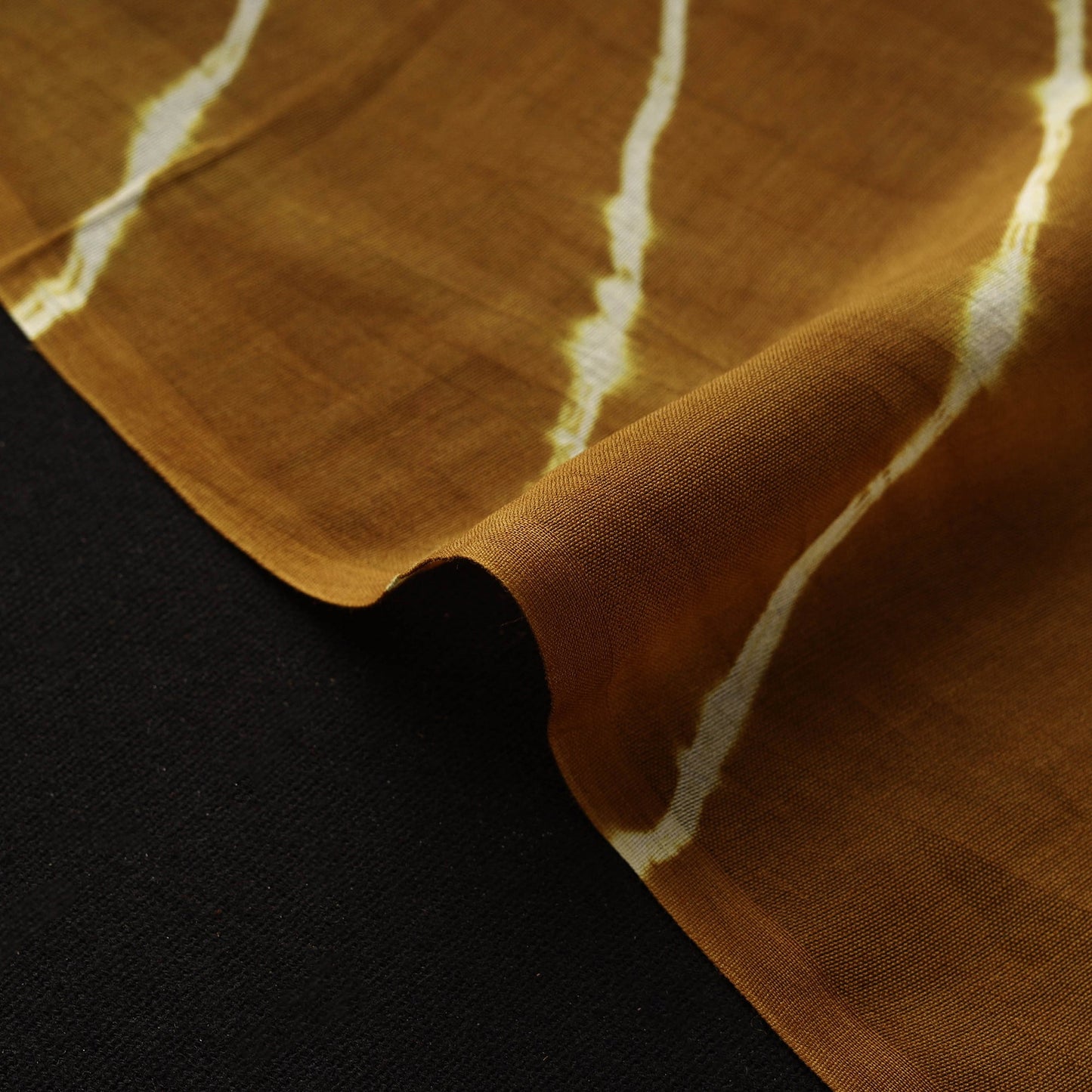 Leheriya tie-dye chanderi silk fabric 10 - handcrafted
