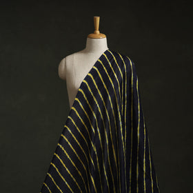 Leheriya tie-dye chanderi silk fabric 12 - handcrafted