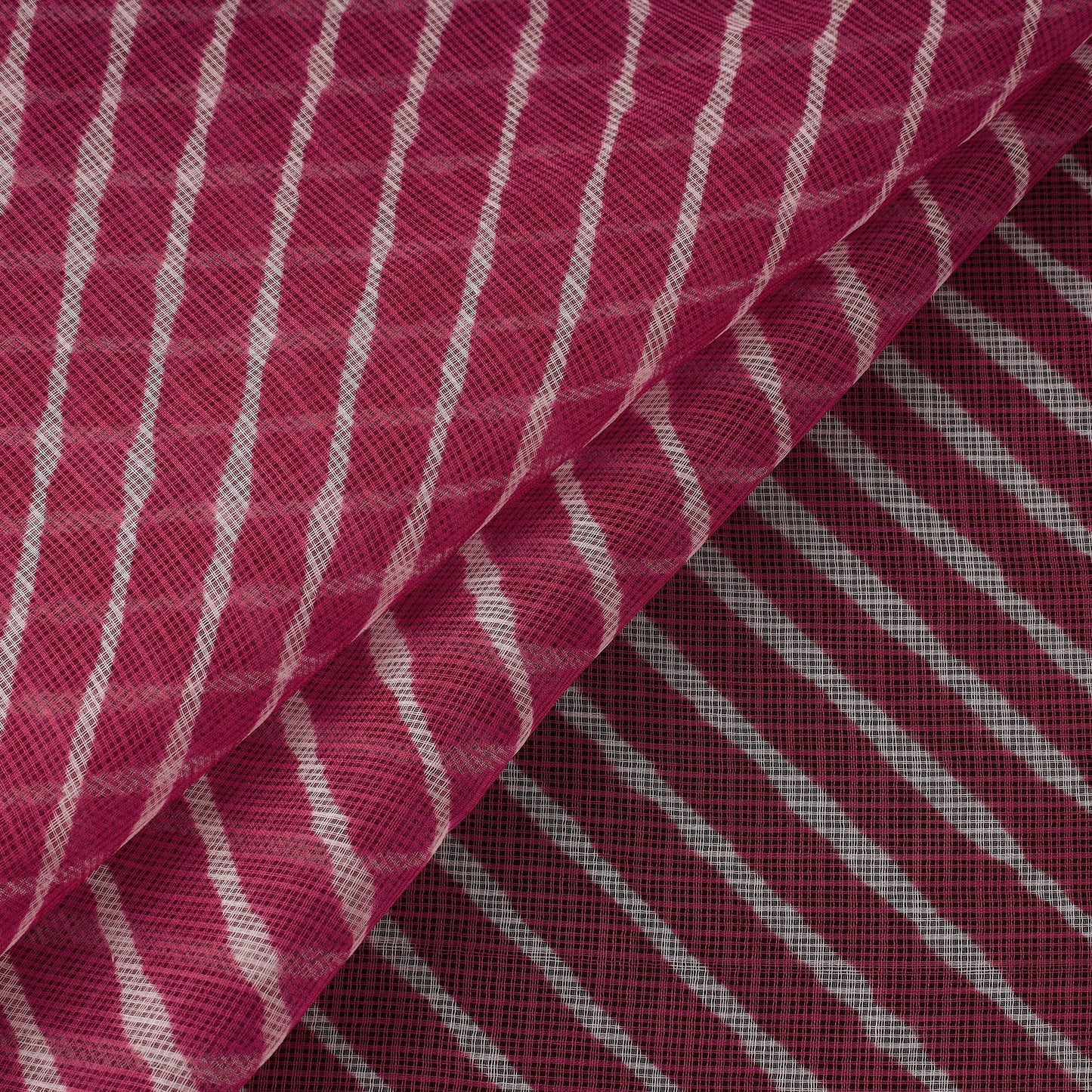 Leheriya tie-dye kota doria cotton fabric 13 - handcrafted