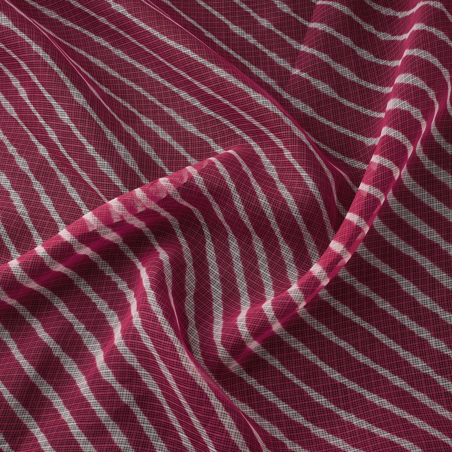 Leheriya tie-dye kota doria cotton fabric 13 - handcrafted