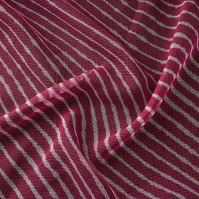 Leheriya tie-dye kota doria cotton fabric 13 - handcrafted