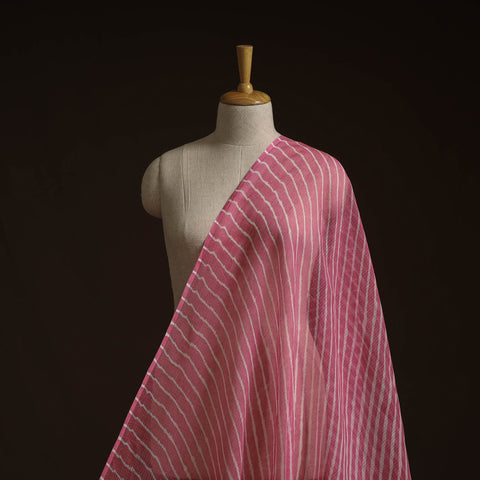 Leheriya tie-dye kota doria cotton fabric 19 - handcrafted