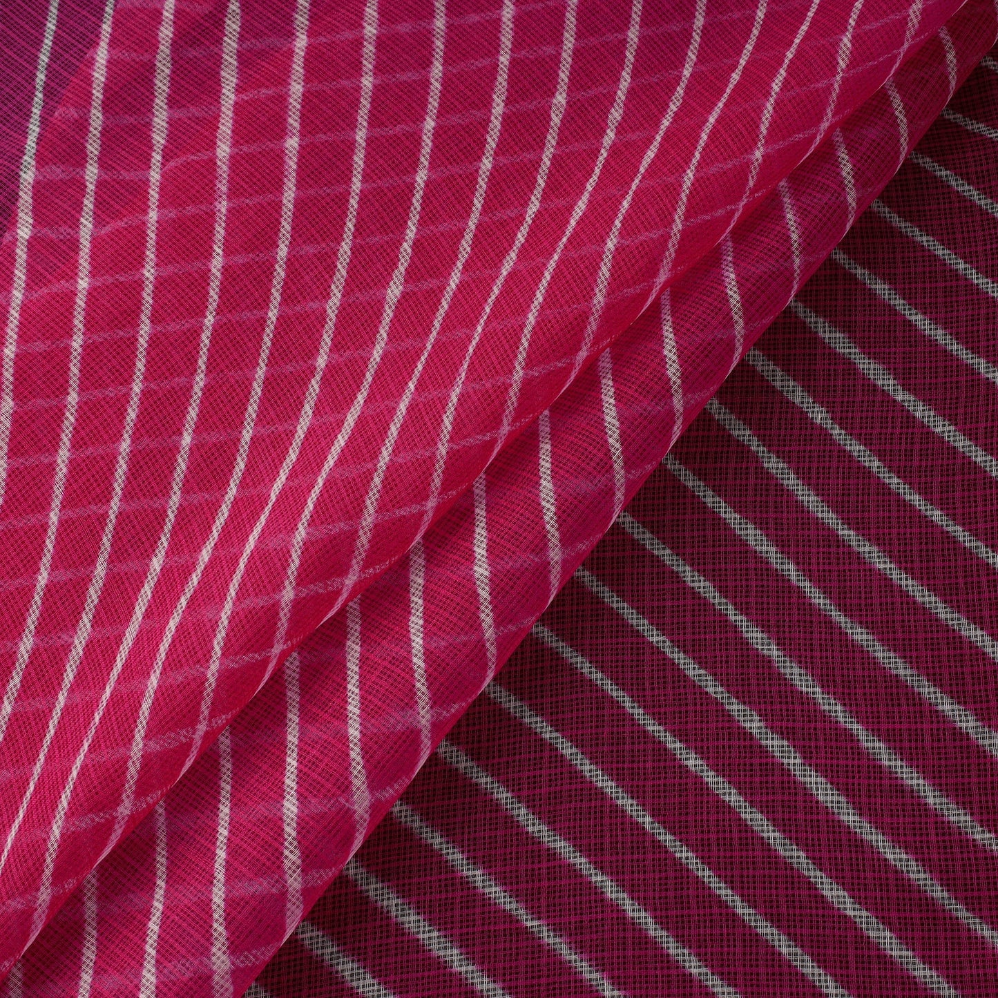 Leheriya tie-dye kota doria cotton fabric 22 - handcrafted