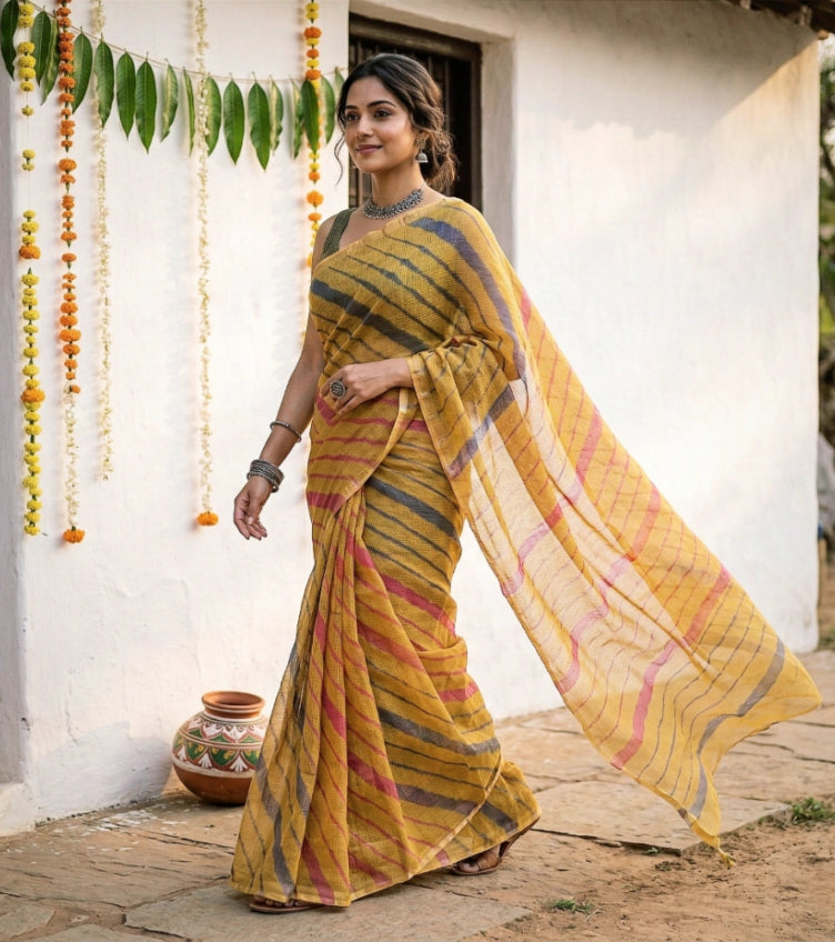 Leheriya Sarees