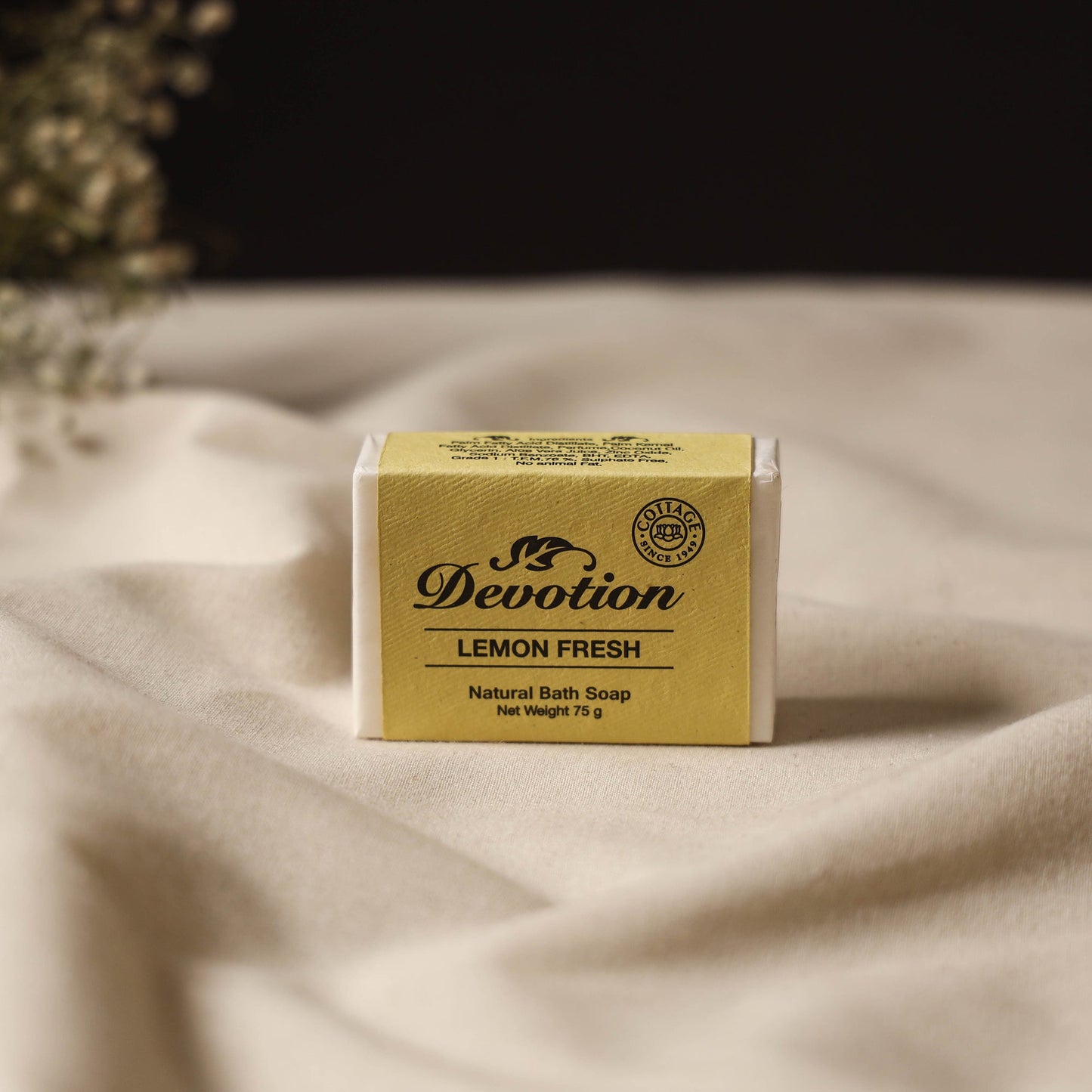 Lemon fresh - sri aurobindo ashram devotion soap (75gm) 06