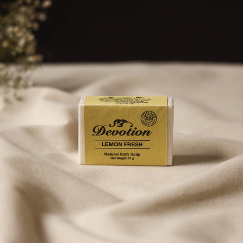 Lemon fresh - sri aurobindo ashram devotion soap (75gm) 06