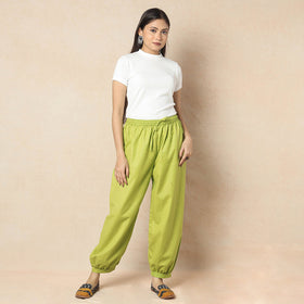  Flex Cotton Plain Elasticated Pant 