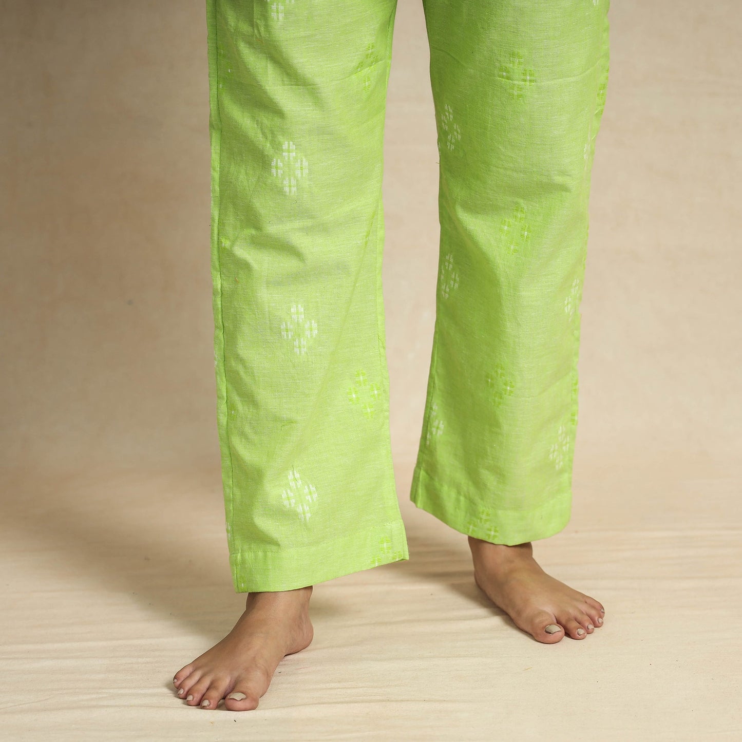 Buy Jacquard Cotton Top & Pyjama Night Suit Set Online at iTokri.com