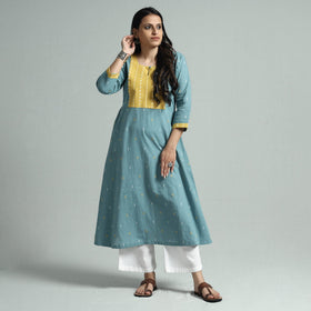 Jacquard kurta 