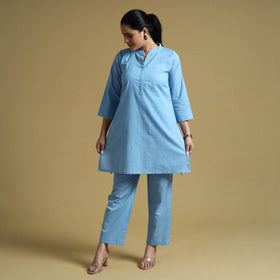  Plain Dyed Cotton Co-Ord Set 