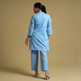  Plain Dyed Cotton Co-Ord Set 
