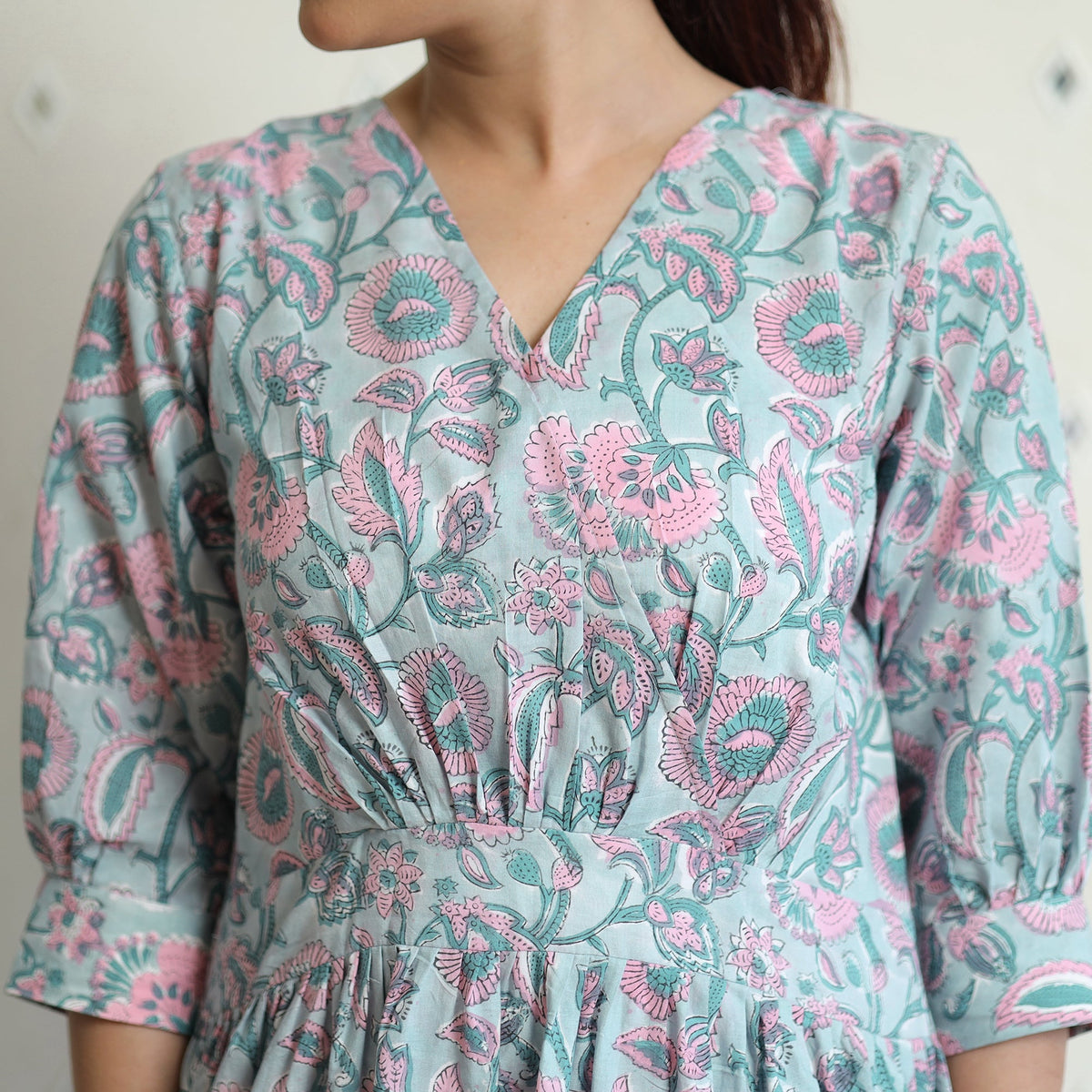 sanganeri dress