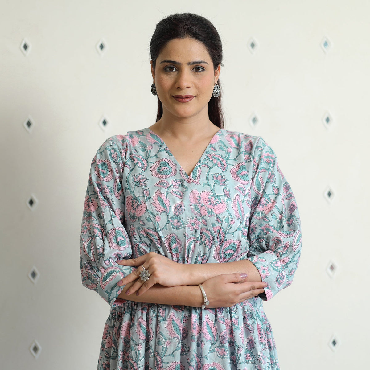 sanganeri dress
