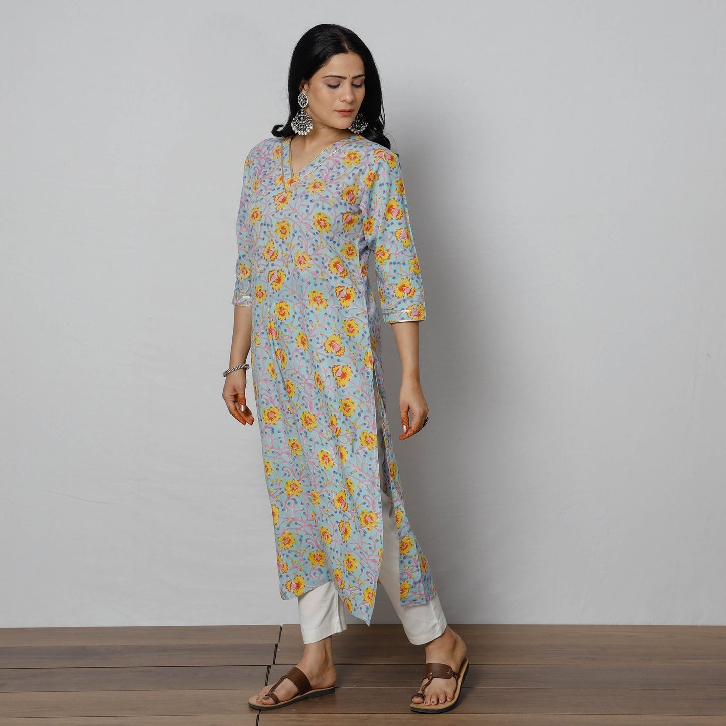 sanganeri kurta
