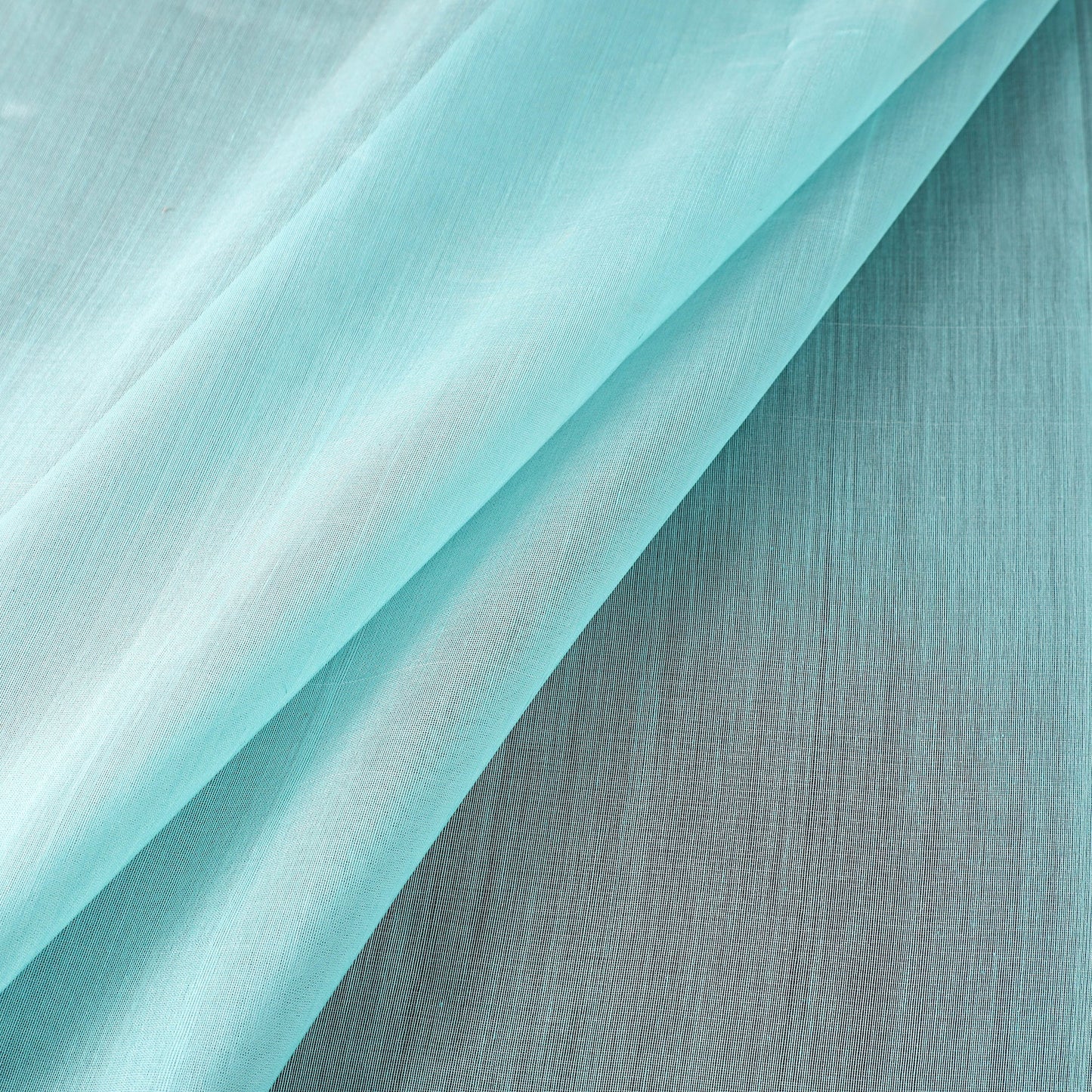 Buy Light Blue Traditional Handloom Chanderi Silk Cotton Fabric