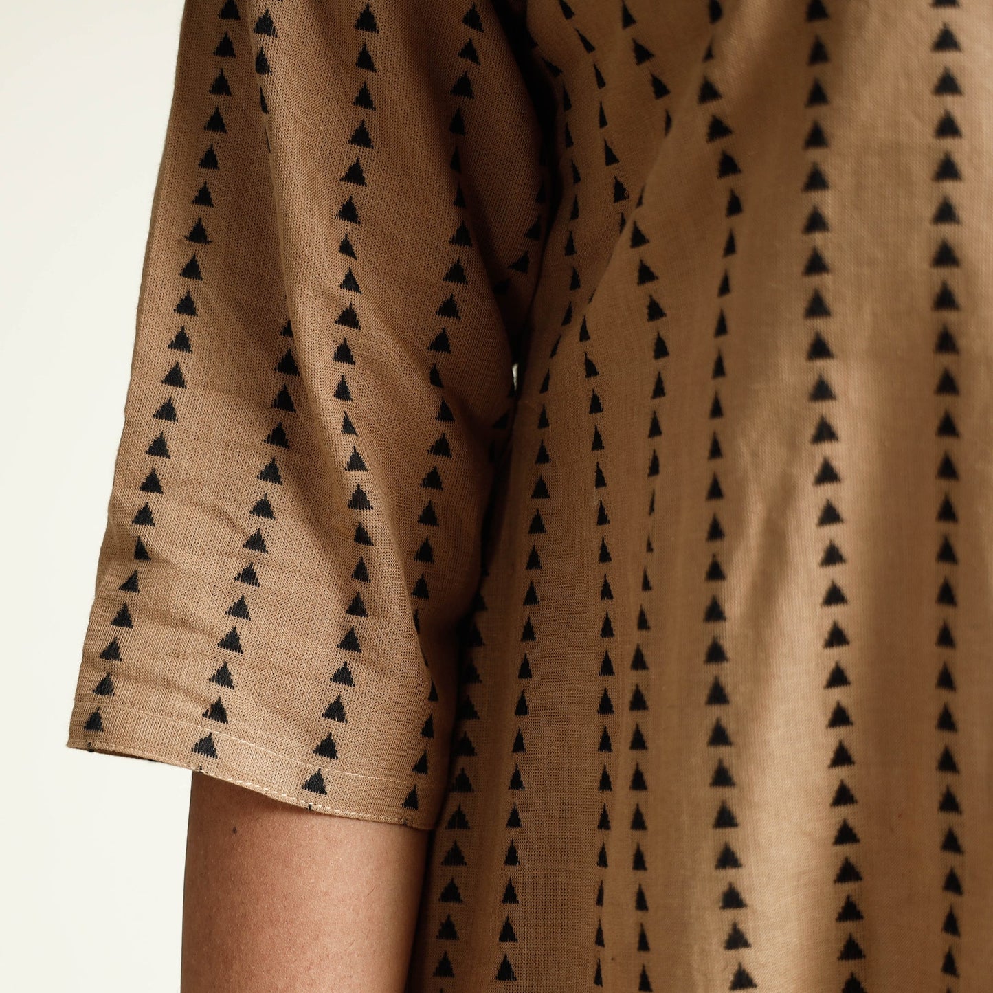 Buy Jacquard Cotton Long Kurta for Women