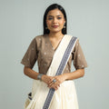  Jacquard Stitched Blouse