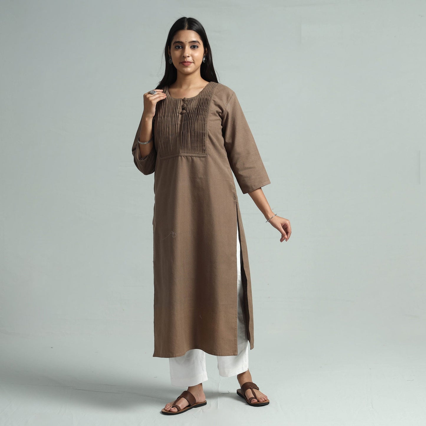 Jhiri Handloom Kurta