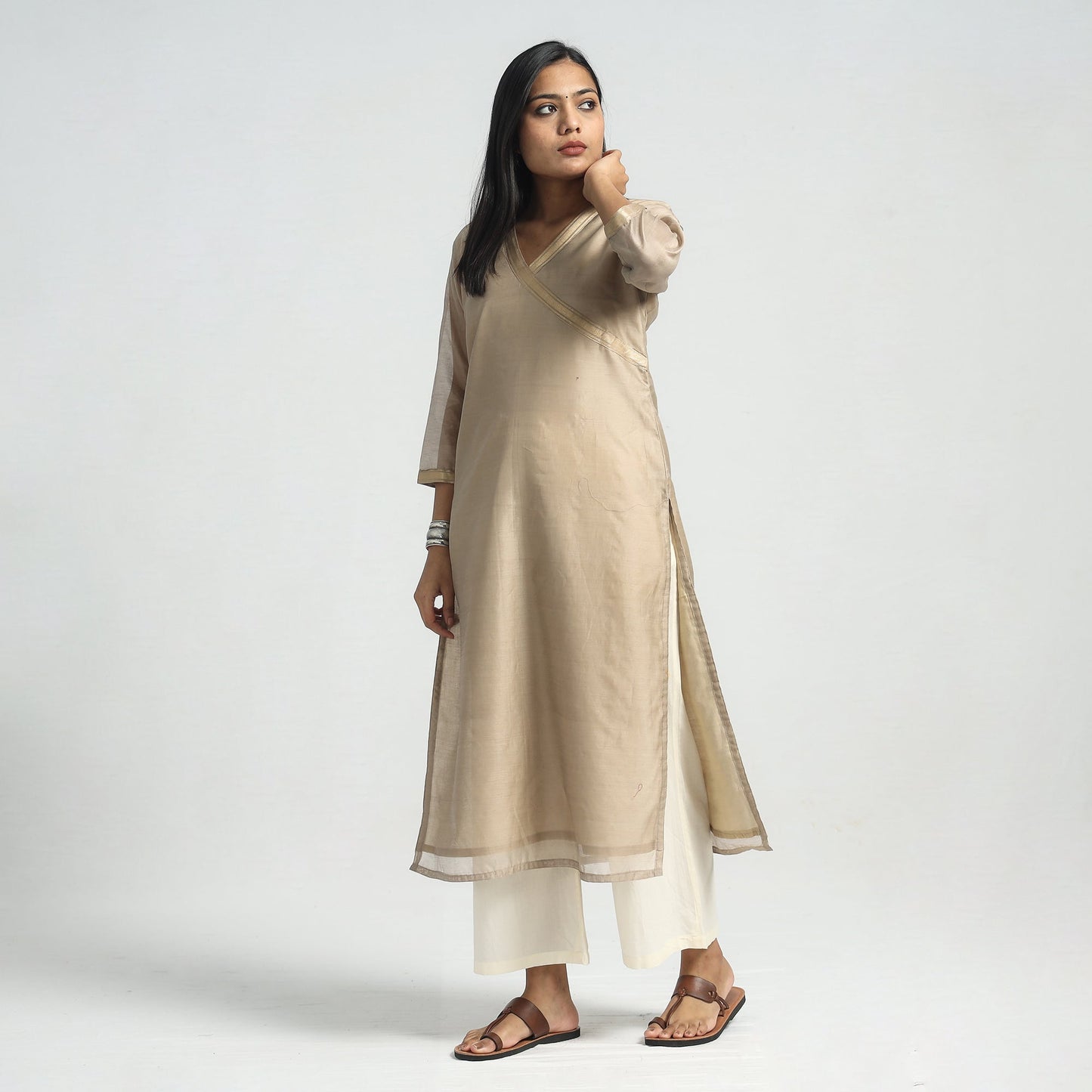 Maheshwari Kurta with Dupatta Set