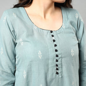Buy Jacquard Cotton A-Line Kurta 16 Online l iTokri.com