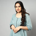 Buy Jacquard Cotton A-Line Kurta 16 Online l iTokri.com