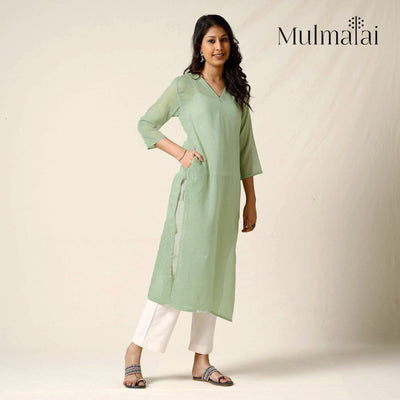plain cotton kurta