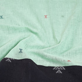 Light green - organic kala cotton handloom blouse piece 26