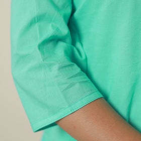  Plain Cotton Long Straight Kurta 03 