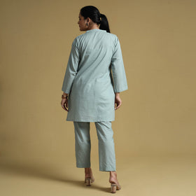  Plain Dyed Cotton Co-Ord Set 