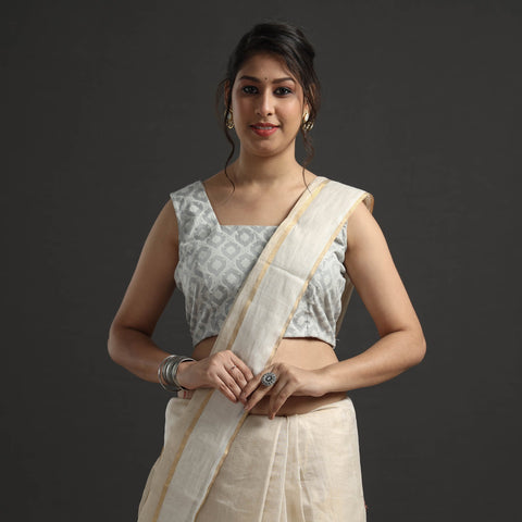 Banarasi Silk Stitched Blouse