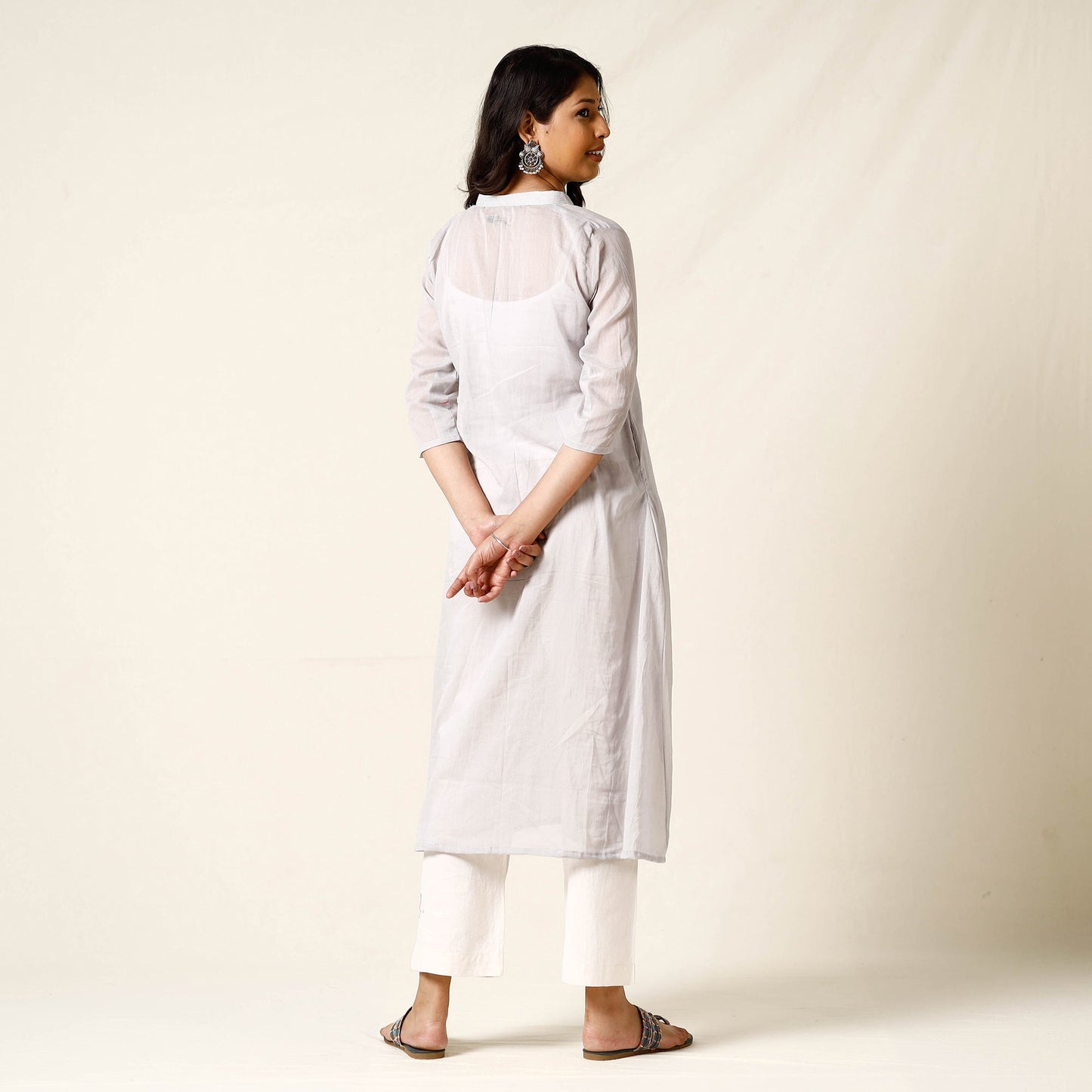 plain cotto kurta